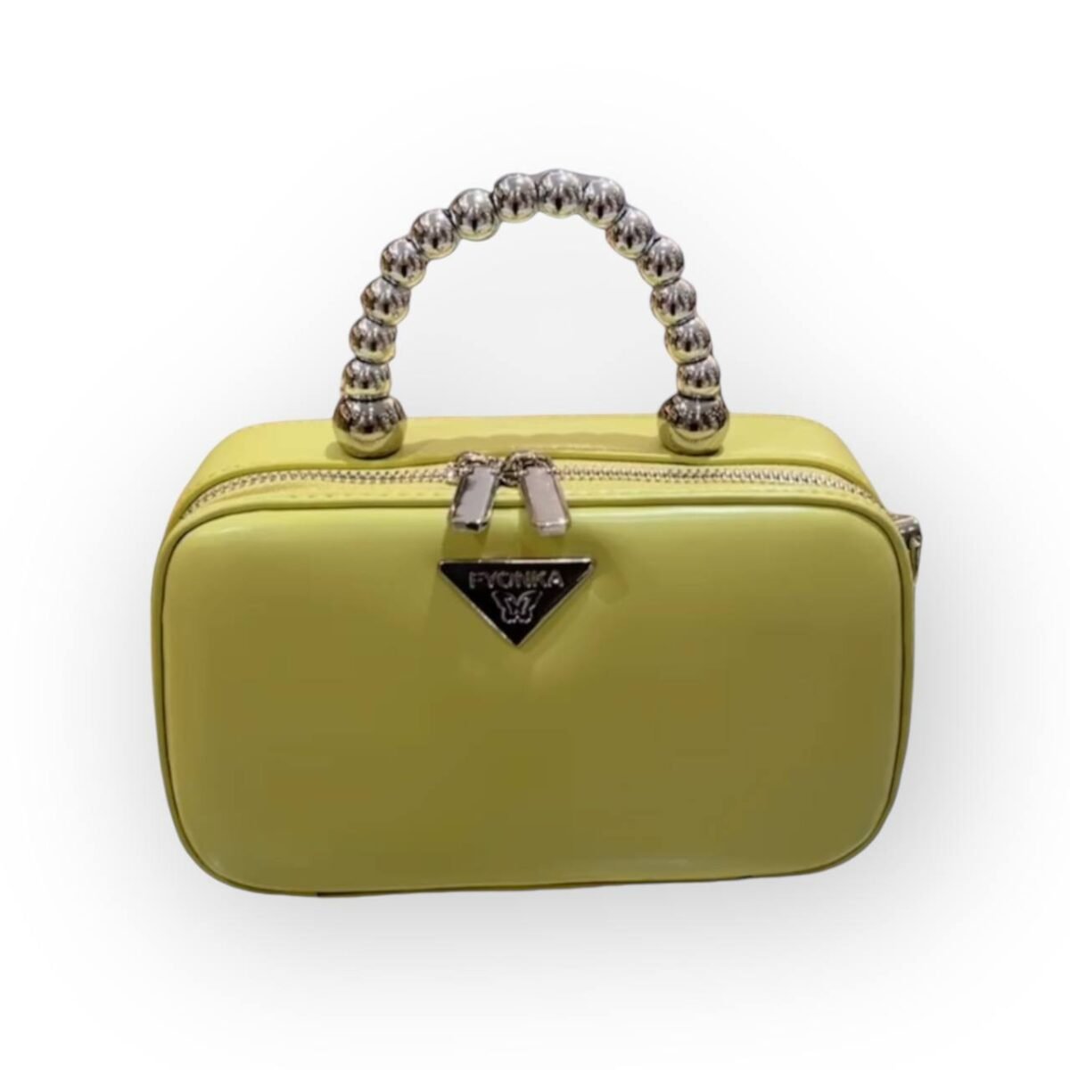 Handbag Hermes M108 yellow