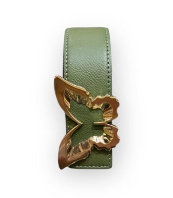 Big Belt Double Sided green with gold